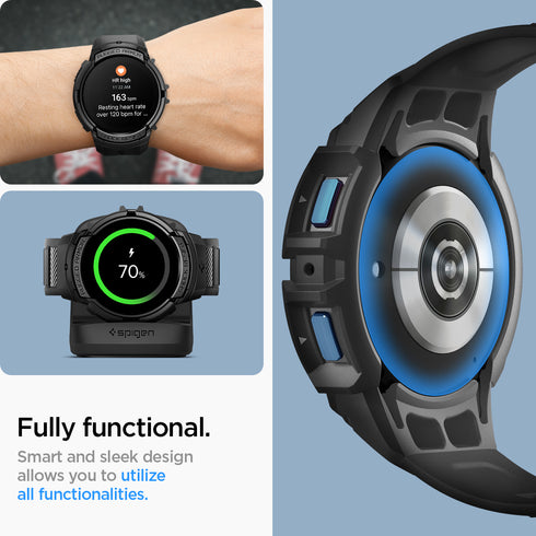 Spigen כיסוי+רצועה ל-Galaxy Watch 6 (44mm) – Rugged Armor Pro